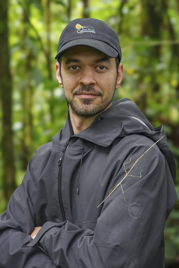 Pablo Valero Riquelme en el campo